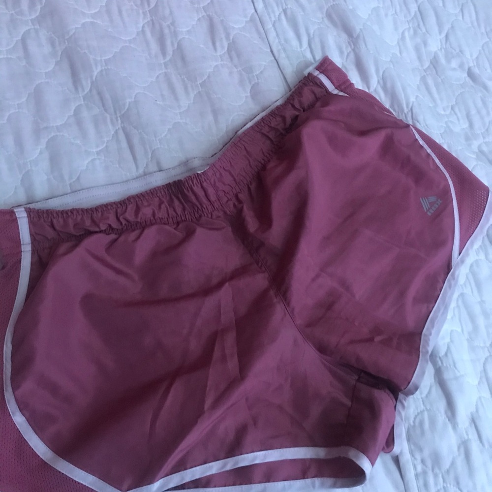 Pink sport shorts